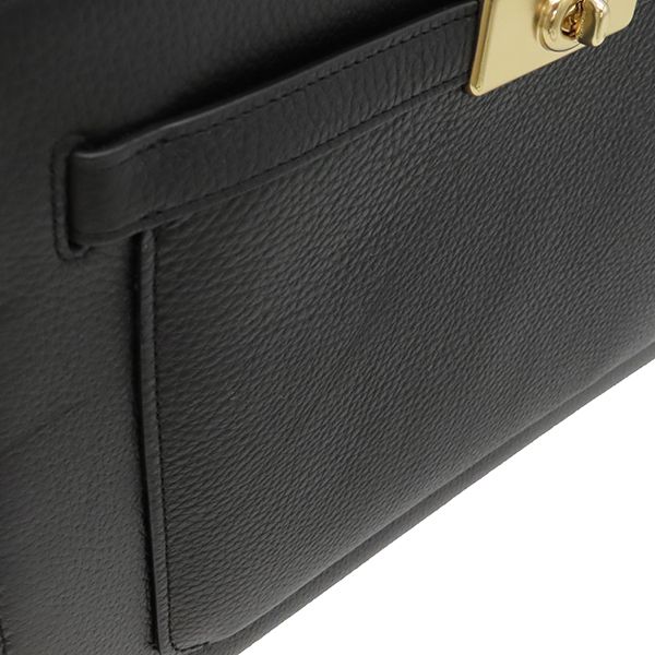 COACH コーチ ビジネスバッグ 2way レザー ゴールド金具 ストラップ付 美品 A4可】コーチ 2way ローグ39 ビジネスバッグ レザー 大容量