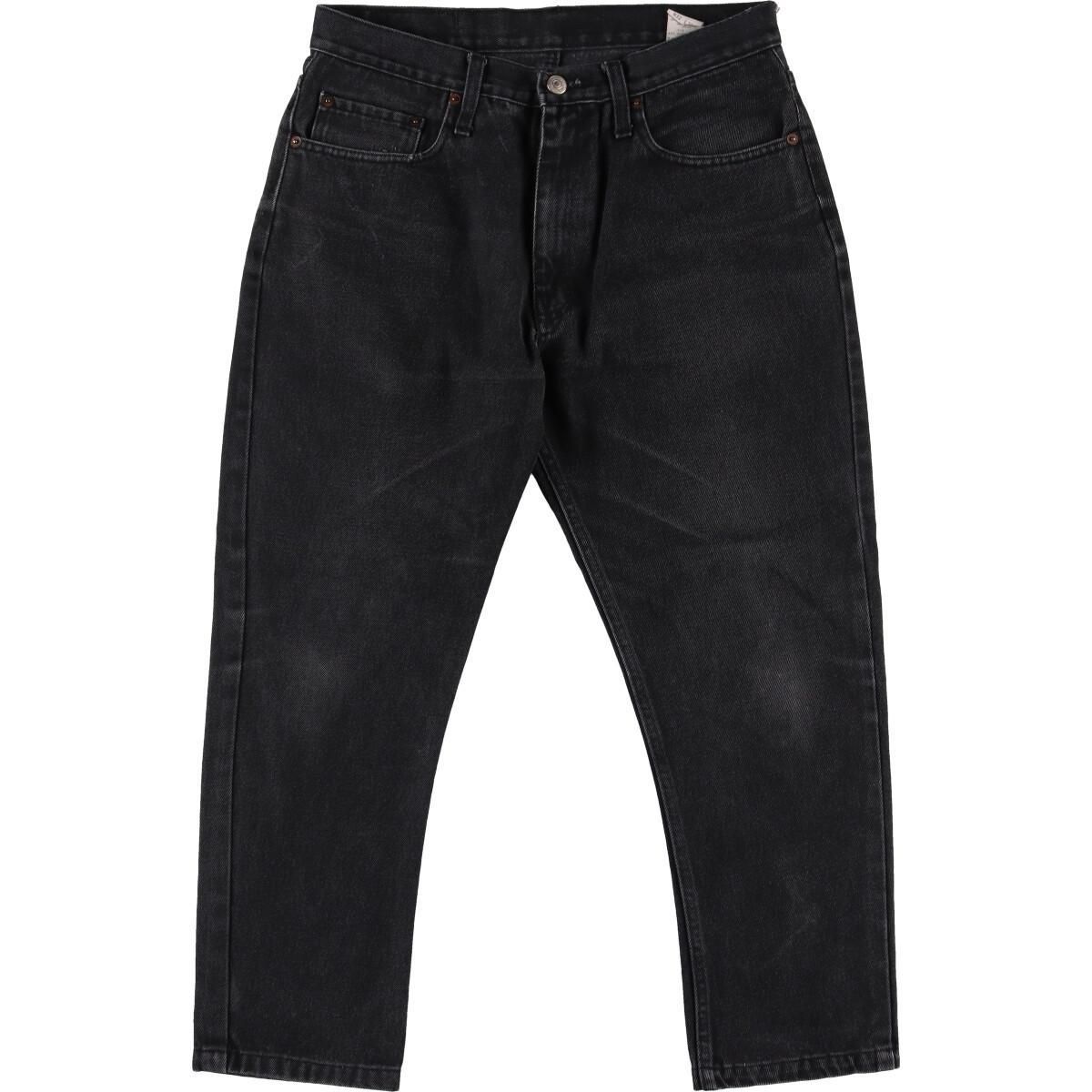 古着 90年代 リーバイス Levi's 517 BOOT CUT ブラックジーンズ テーパードデニムパンツ USA製 メンズw31 ヴィンテージ/eaa306350