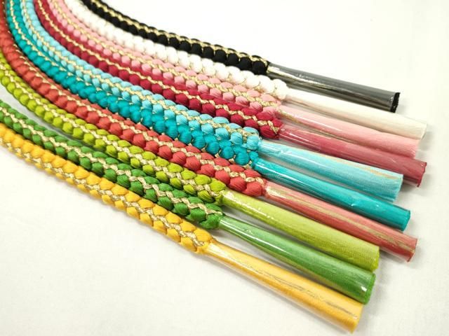 振袖用飾り付き帯締め１０本セット