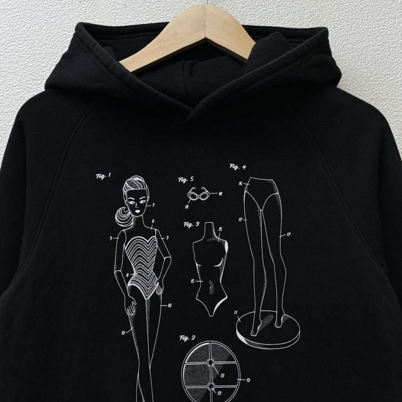 KITH キス パーカー 長袖 Barbie Hoodie Dress バービー コラボ フーディ プルオーバー ロング丈 スウェット