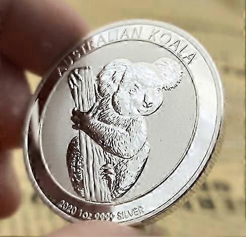 オーストラリア　コアラ銀貨　1オンス　2020年 楽天市場】即納 2020 オーストラリア コアラ 銀貨 1オンス 41mm