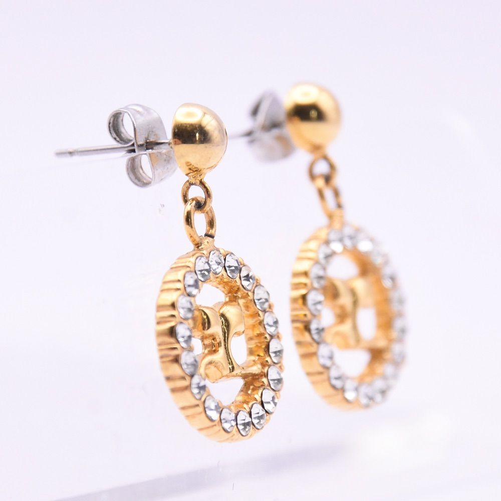 ピアス ☆ Courreges クレージュ Courreges - クレージュ courreges ピアス ロゴモチーフ