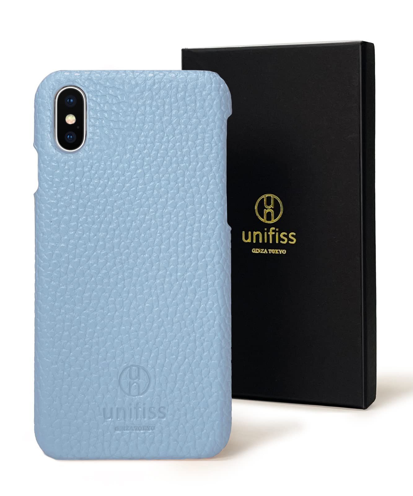 新品 【銀座発】unifiss iPhone Xs/X ケース 対応 薄型 軽量 ワイヤレス充電対応 高級 シュリンク PU レザー カバー 型 スマホケース マット スリム 携帯ケース 携帯 スマホ スマホカバー iphoneケー