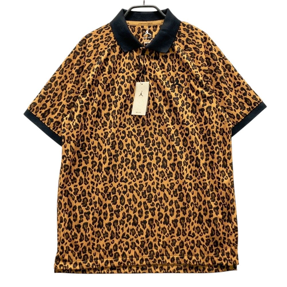 JORDAN GOLF ジョーダンゴルフ ポロシャツ レオパード ヒョウ柄