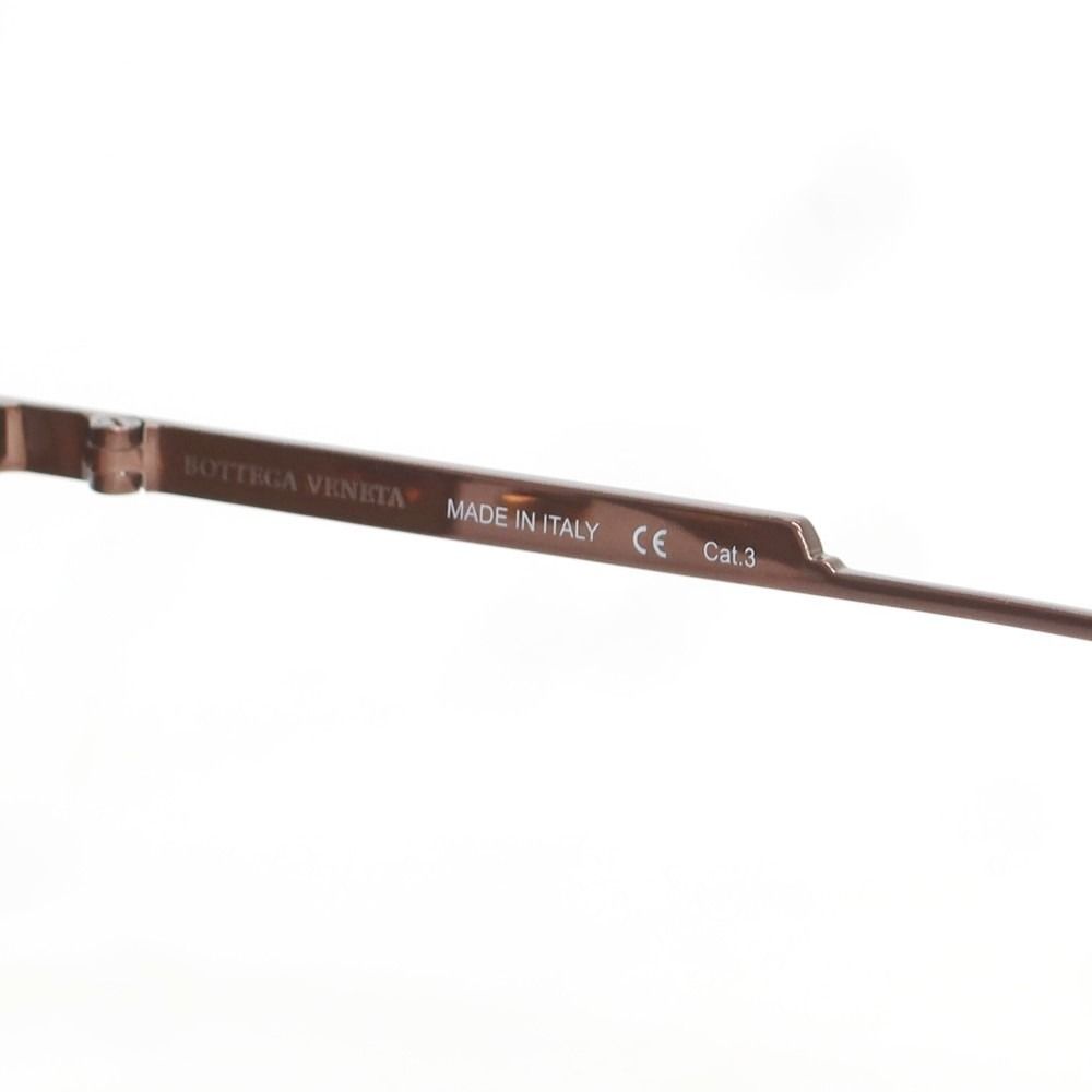 サングラス メタリックブラウン