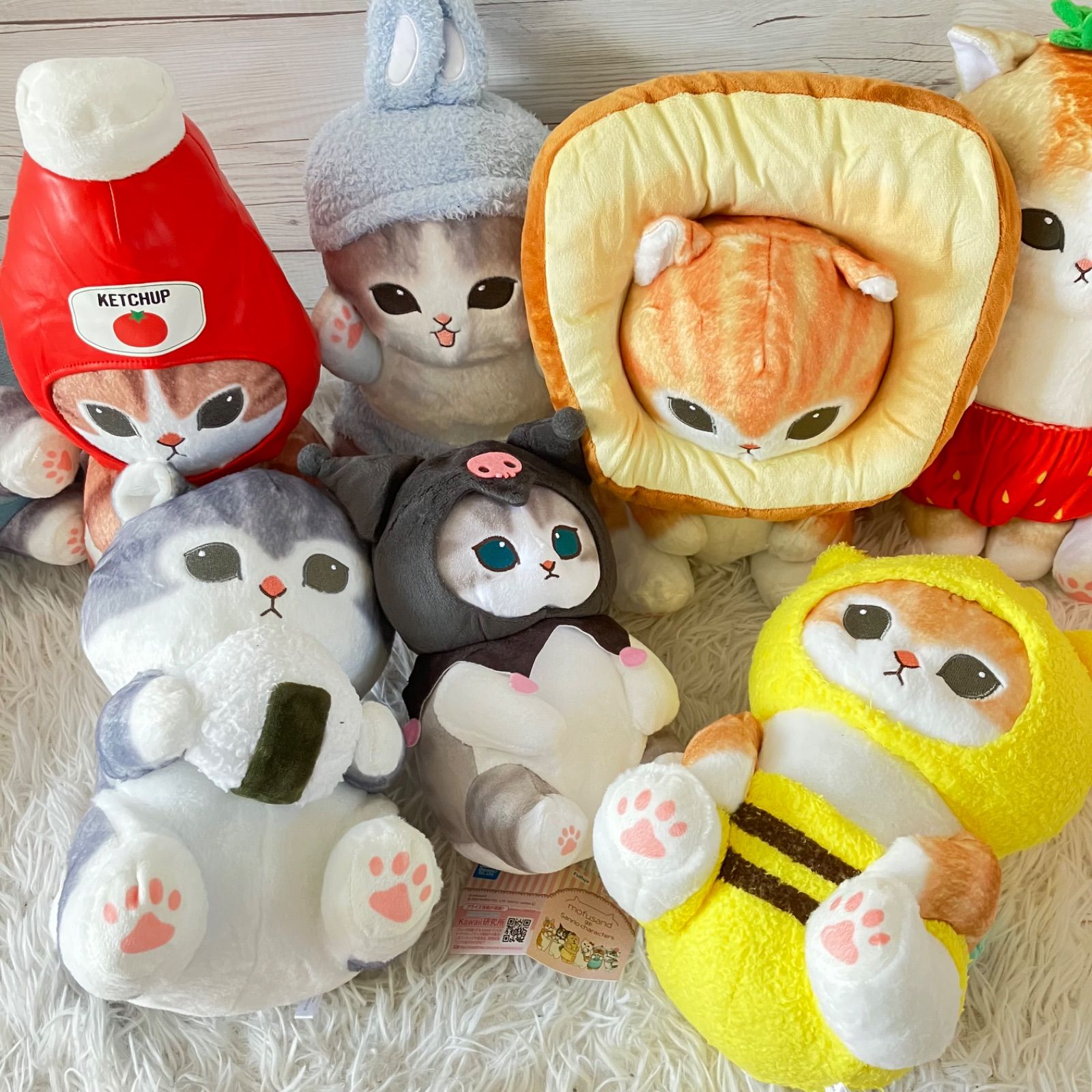 モフサンド　ぬいぐるみ　まとめ売り mofusand EXPO2025 ぬいぐるみマスコット 立ち | mofusand