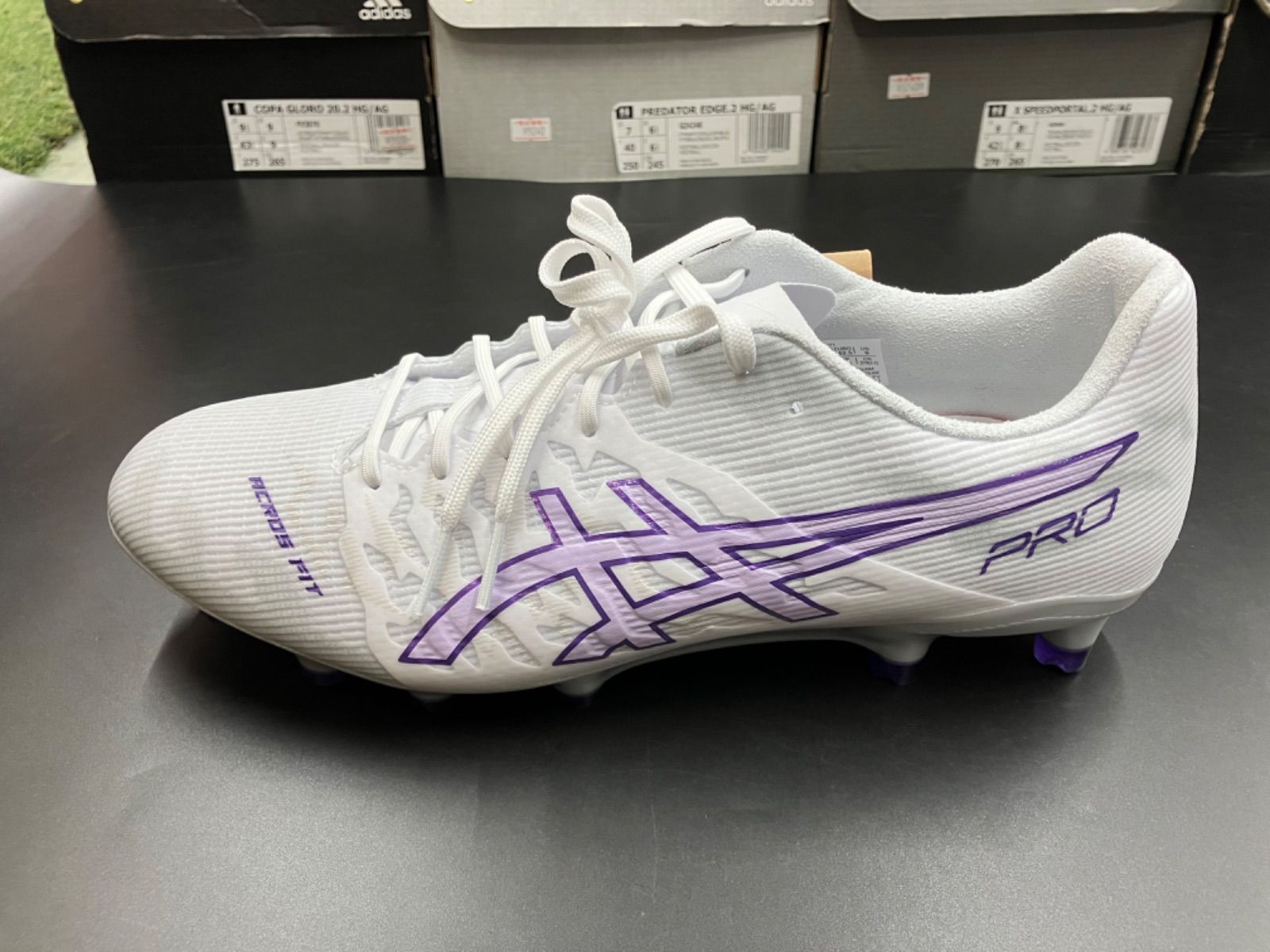 ASICS アクロス3 DS LIGHT ACROS 3 | CLASSIC RED/WHITE | メンズ サッカー