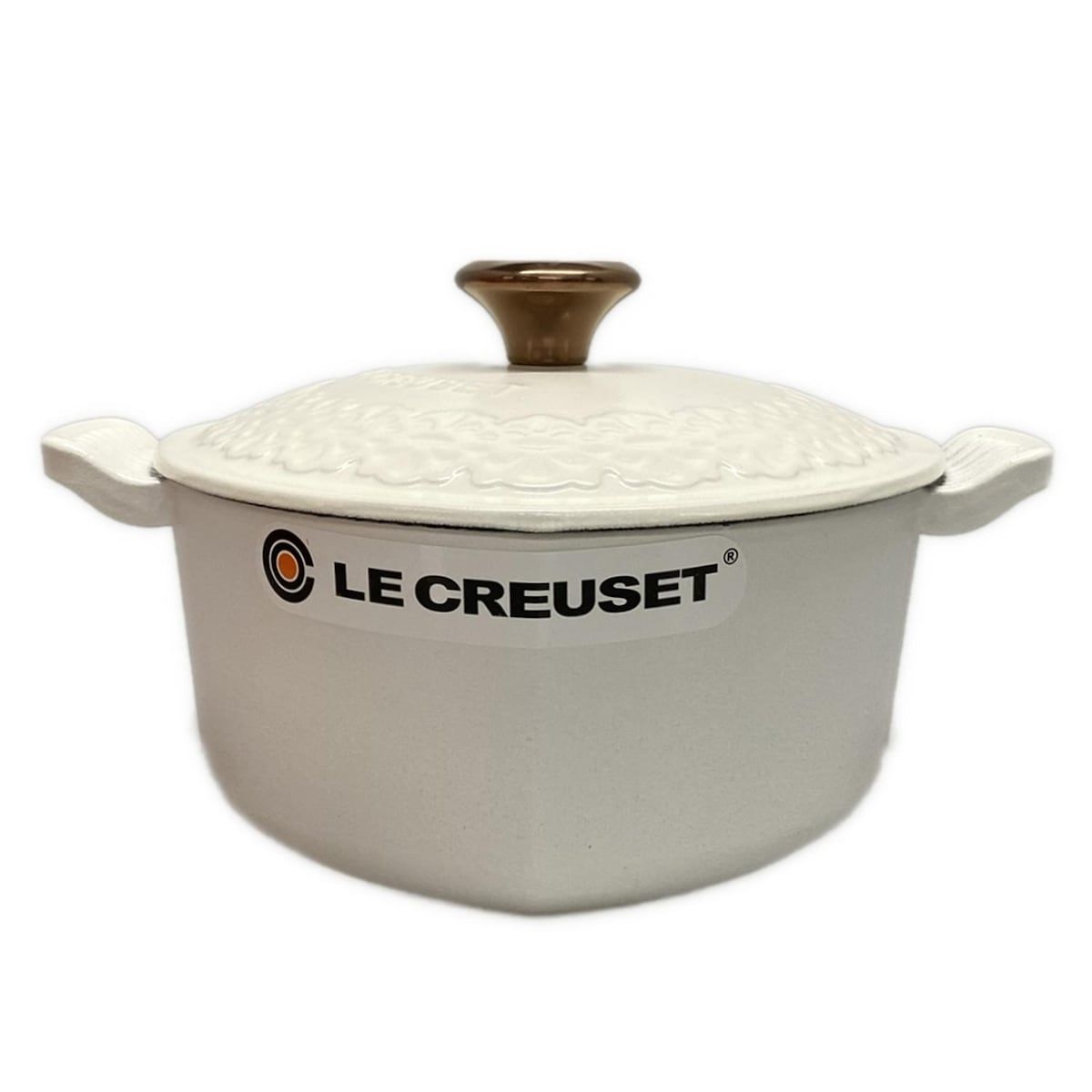 LE CREUSET(ルクルーゼ) 小物新品同様 - 21978-02-43 アイボリー