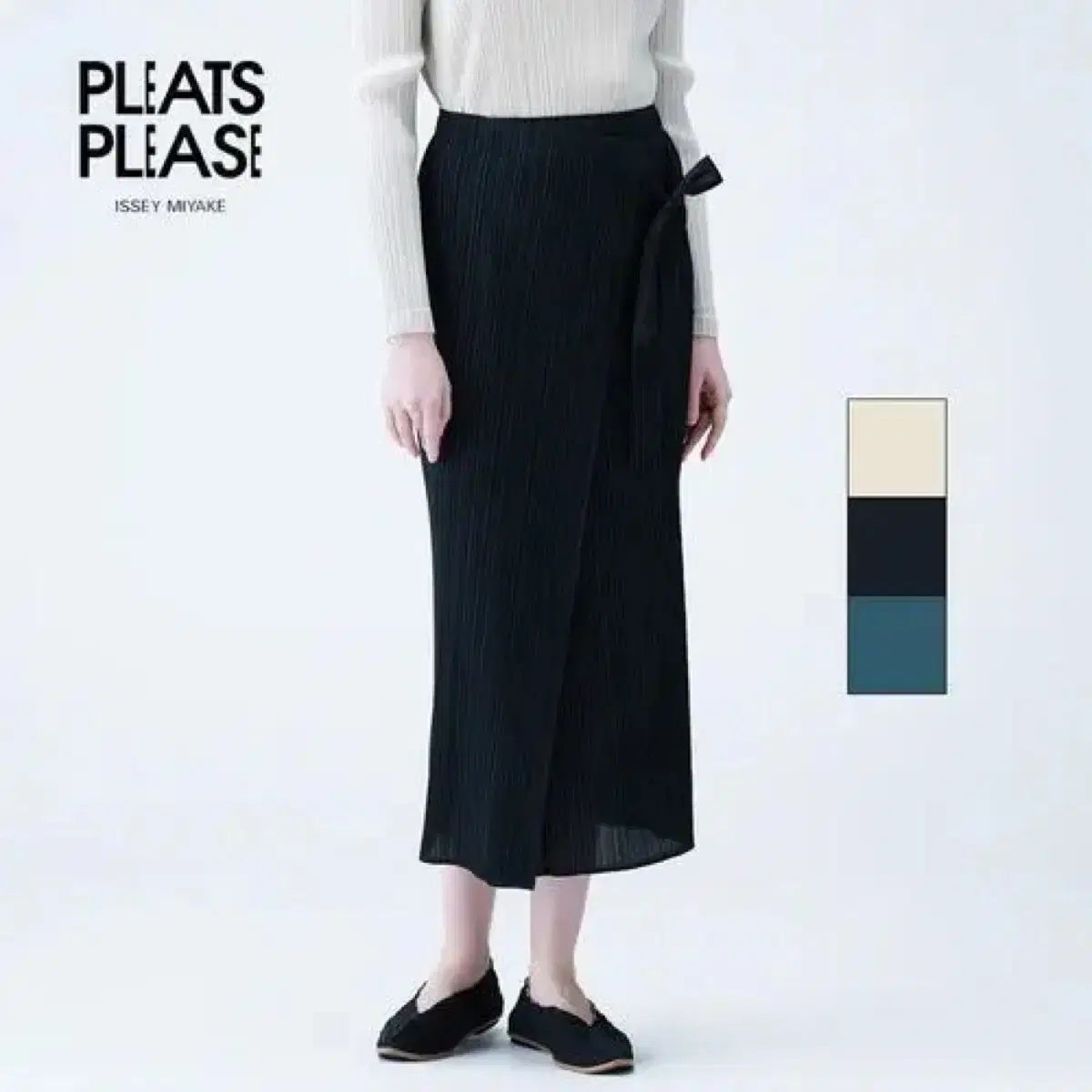 ISSEY MIYAKE pleats pleats ロングスカート PLEATS PLEASE ロング