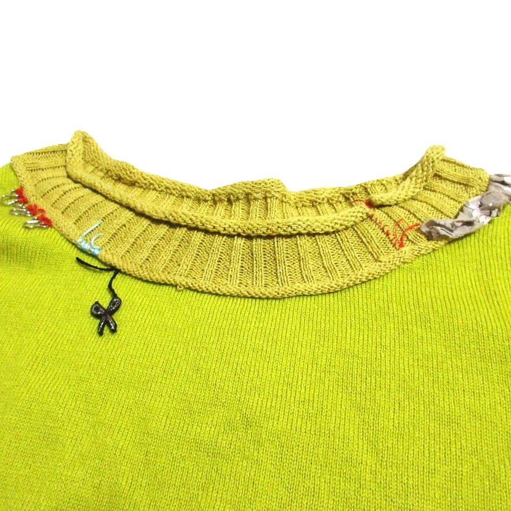 アルベロベロ ALBEROBELLO オレボレブラ OLLEBOREBLA モヘヤ アルパカ混 ニットセーター ブラウン レディース F-M10870 OLLEBOREBLA オレボレブラ ALBEROBELLO アルベロベロ 刺繍ニット