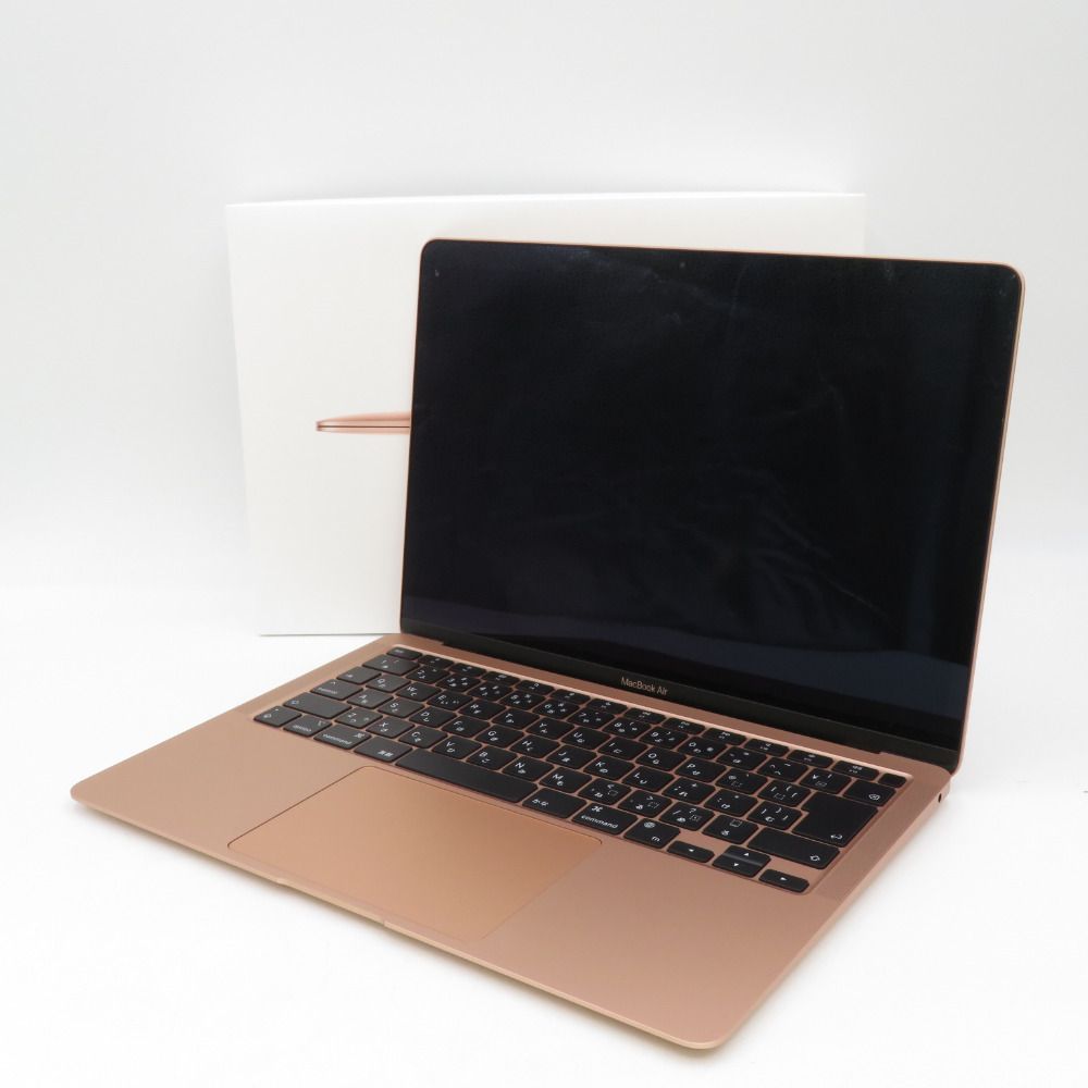 M1 13インチMacBook Air ゴールド ストレージ1TB メモリ8GB 13.3インチMacBook Air [整備済製品] 8コアCPUと8コアGPUを搭載