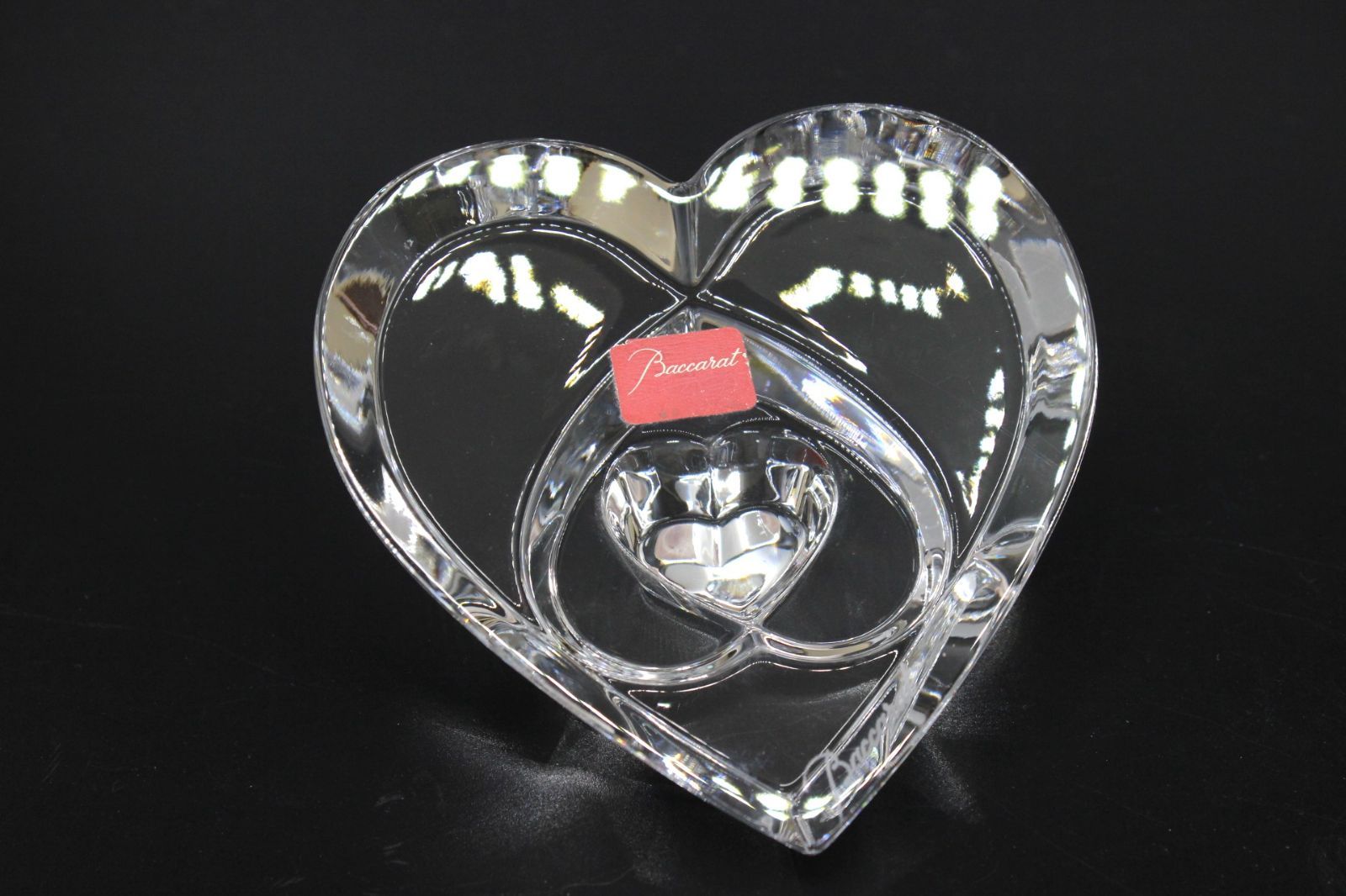 BACCARAT バカラ ザンザンハート ZINZIN クリア クリスタル