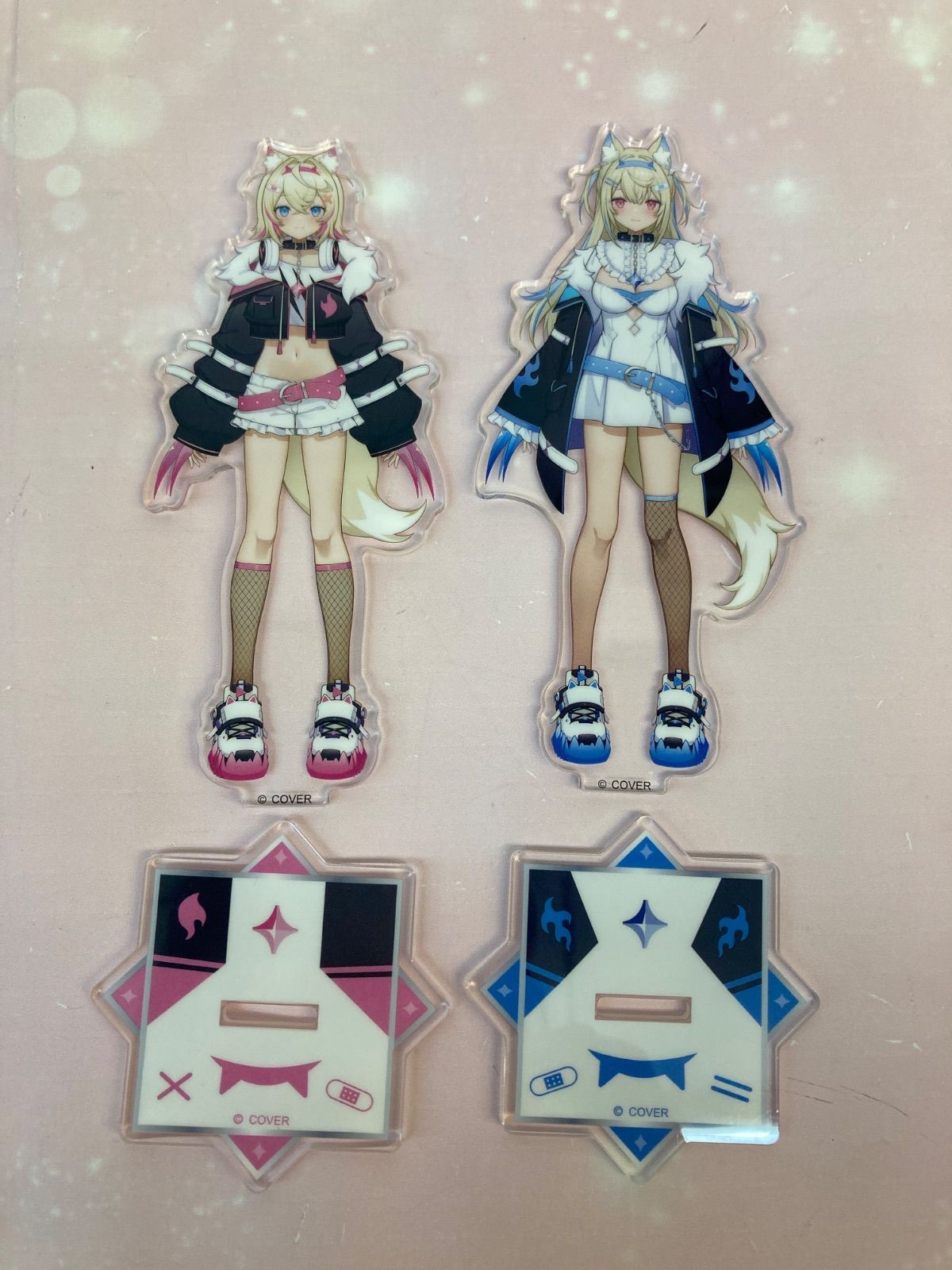 広店】フワワ モココ 2種セット デビュー記念 アクリルスタンド