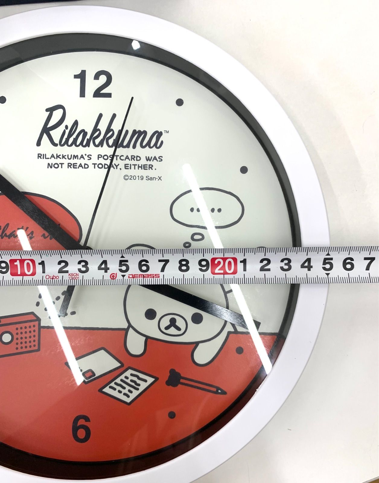 リラックマ ウォールクロック 壁掛け時計 RK-71 新品未使用 - メルカリ