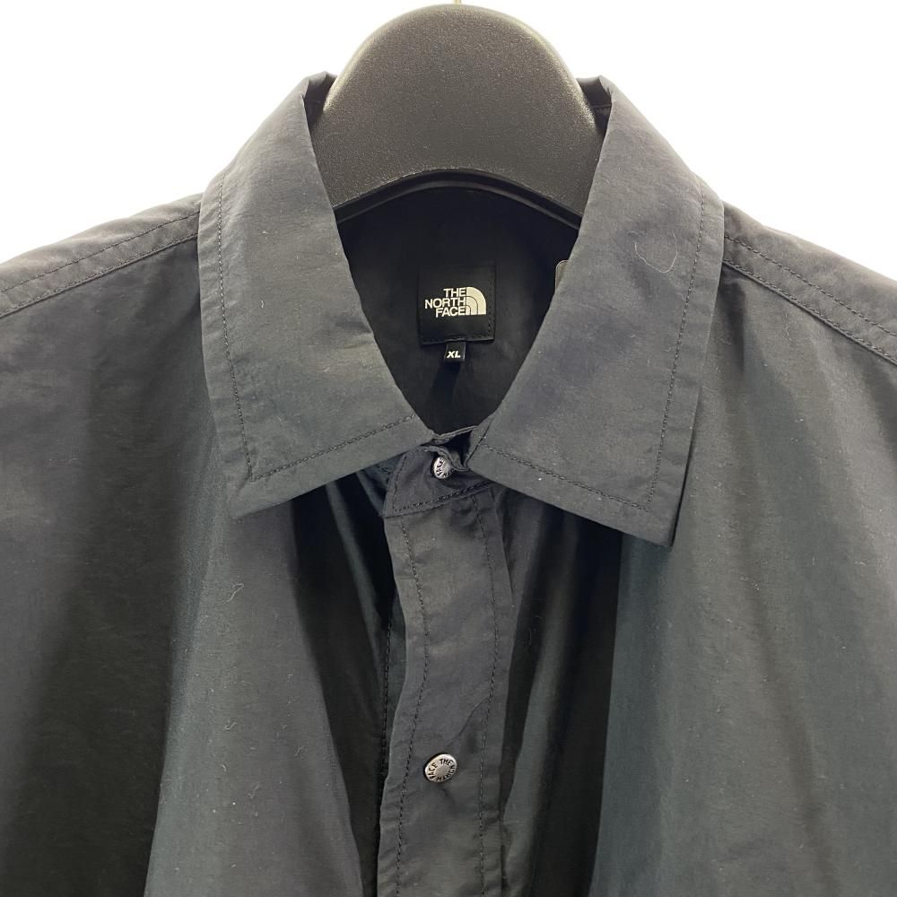中古】THE NORTH FACE L/S NUPTSE SHIRT サイズXL NR12552 ブラック ザ