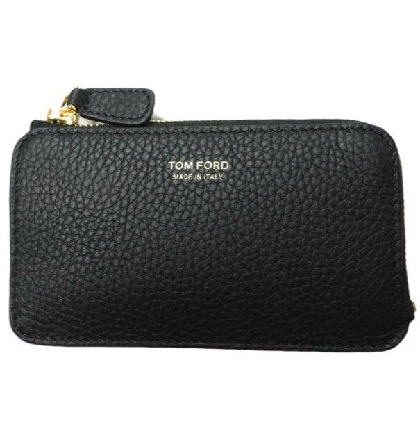 新品 TOM FORD トムフォード イタリア製 MEDIUM ZIP WALLET WITH CARD SLOT L字ファスナー コインケース  Y0238T-018-AAN ブラック カードケース 財布 ウォレット g14892 - メルカリ