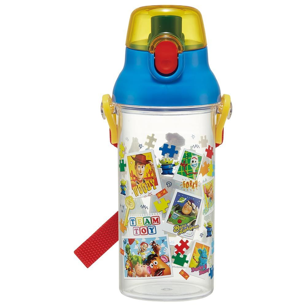 【特価商品】日本製 子供用 クリアボトル プラスチック製 24 トイ・ストーリー PSB5TR-A ディズニー 480ml 水筒 スケーター(Skater)