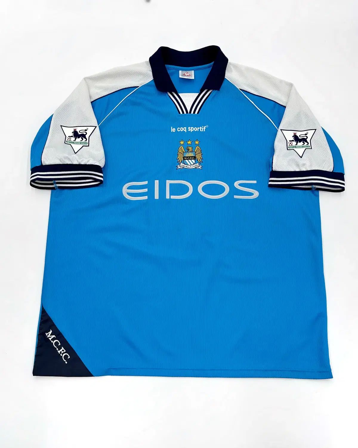 マンチェスターシティ ユニフォーム 99-00シーズン ヴィンテージ ルコック製 マンチェスターシティ ユニフォーム 99-00シーズン ヴィンテージ