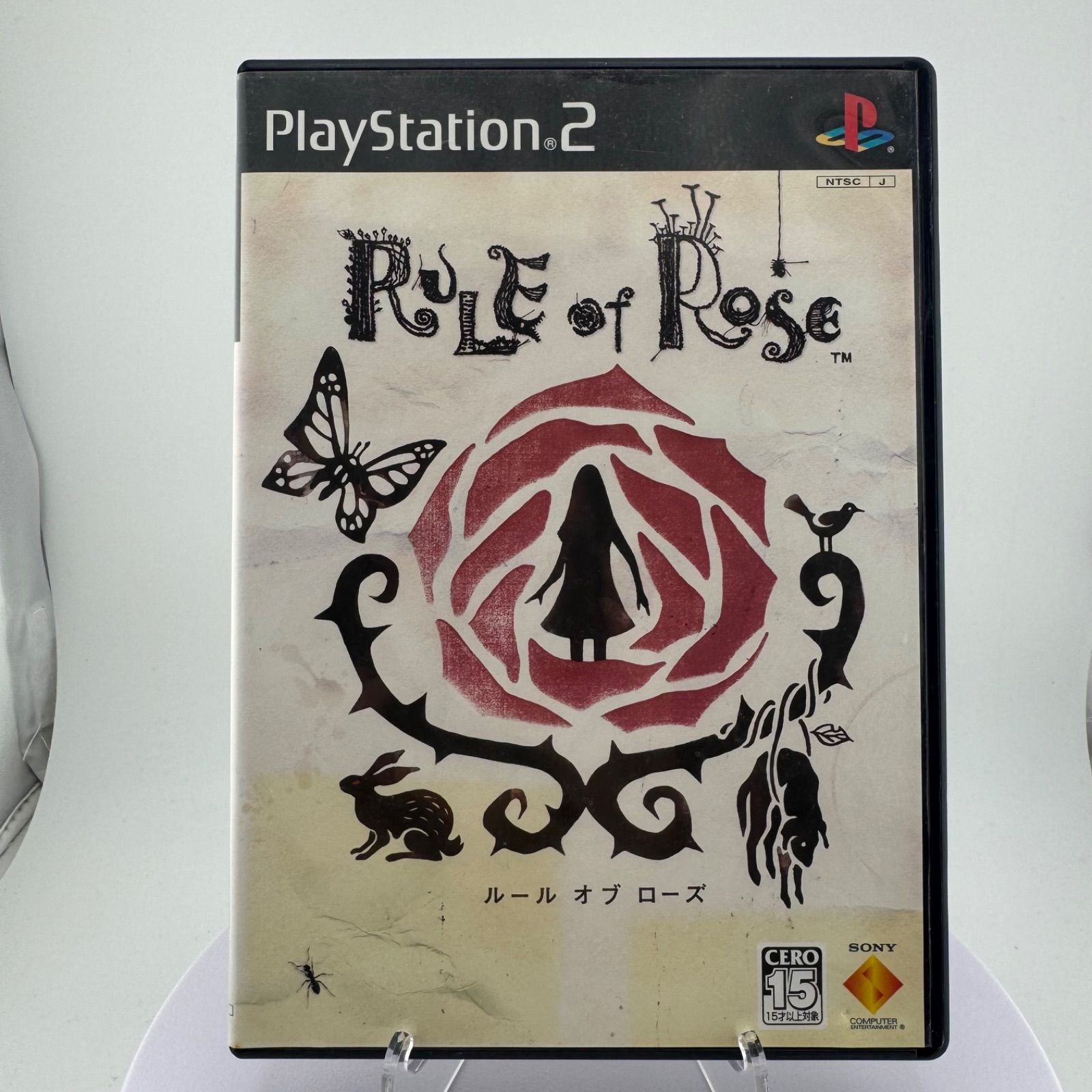 RULE of ROSE ルールオブローズ PS2 説明書付き 動作 済み プレイステーション2 ソフト