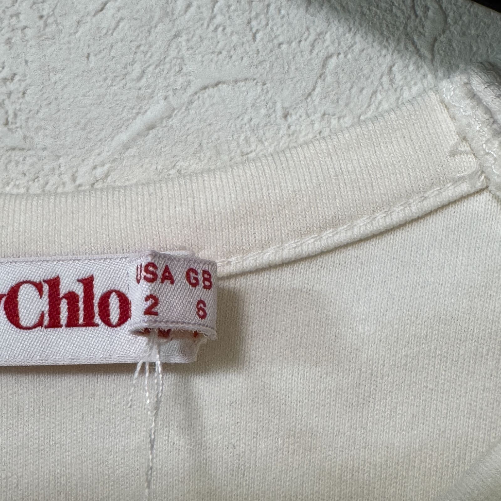 未使用品】SEE BY CHLOE シーバイクロエ ドッキング レース 半袖