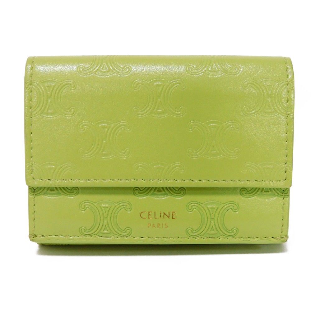 CELINE セリーヌ フォールデッド コンパクトウォレット 新ロゴ
