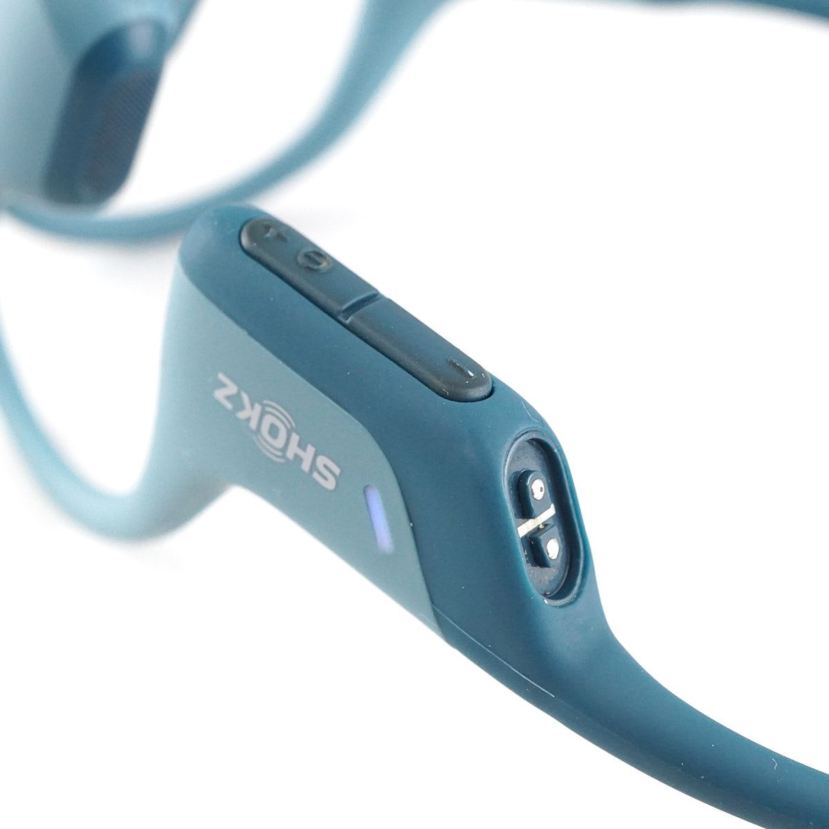 Shokz OPEN RUN PRO 骨伝導イヤホン USED美品 SKZ-EP-000009 ブルー