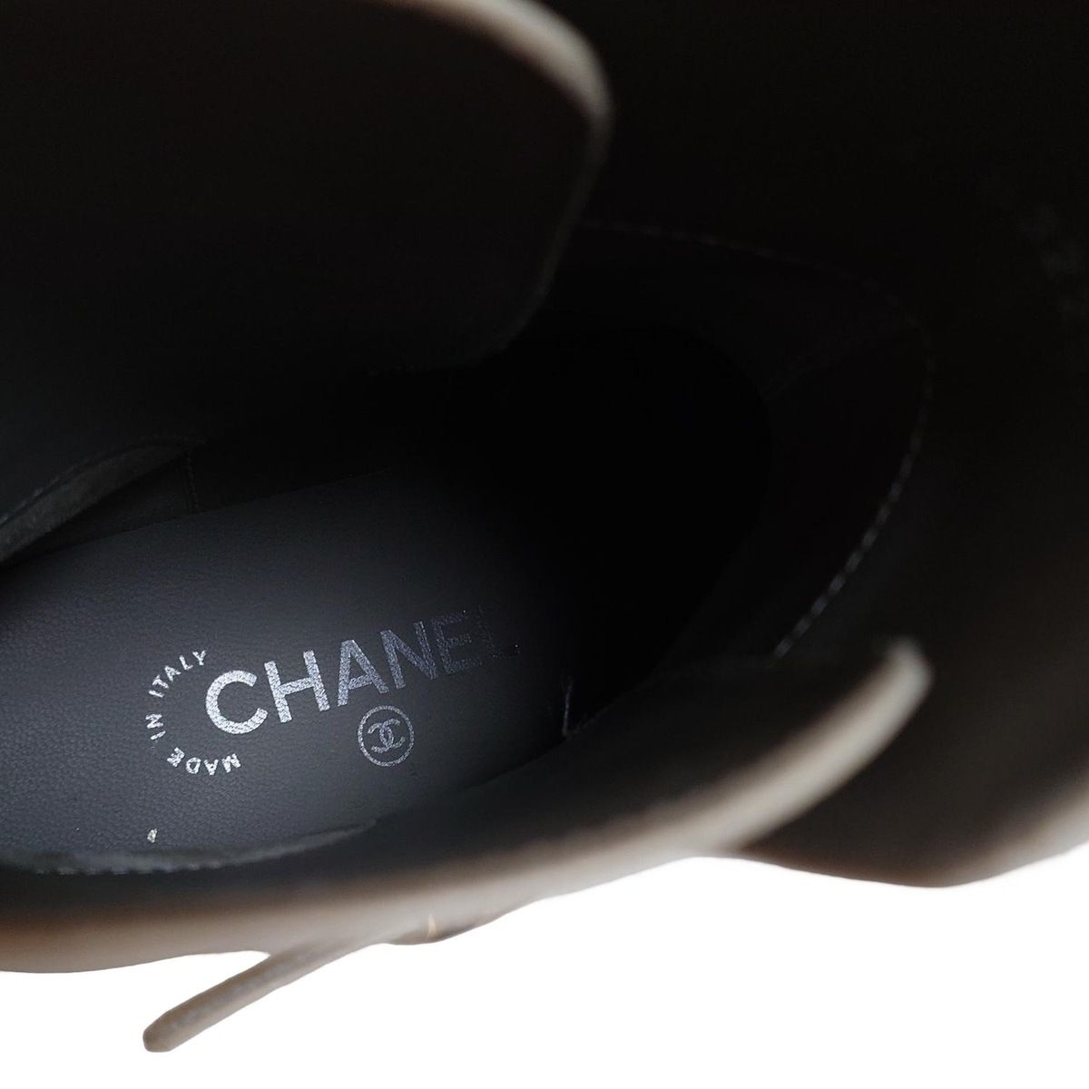 CHANEL(シャネル) ショートブーツ 37 1/2 C レディース - G32231