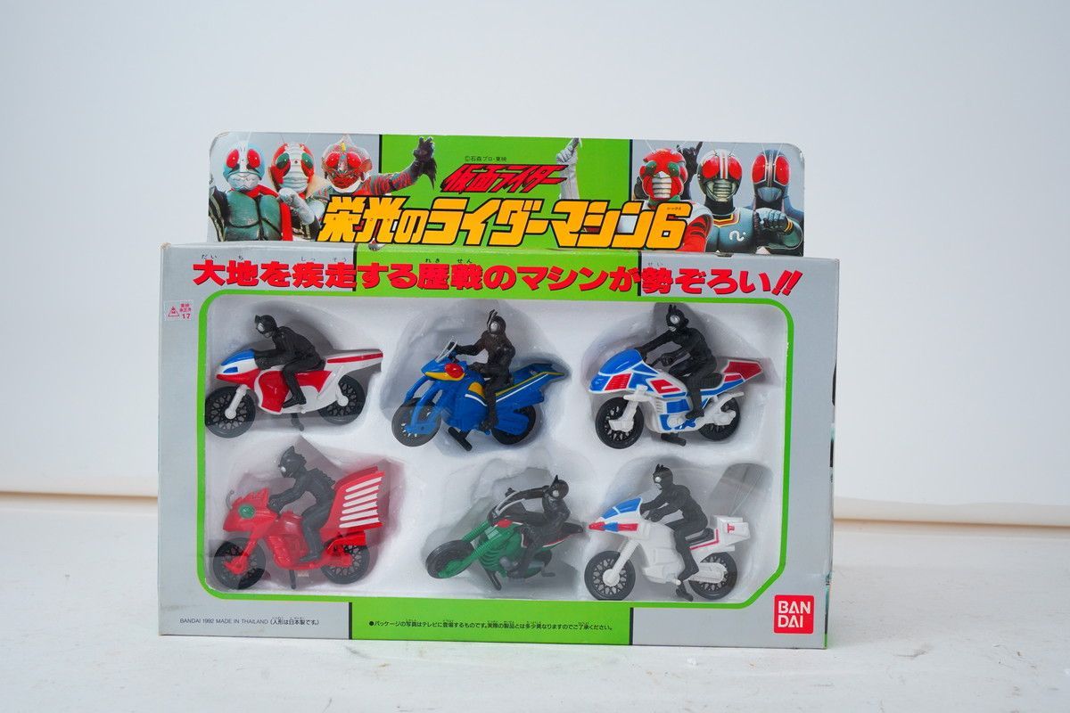 まとめ売り 仮面ライダー 当時物　栄光の10人ライダー　栄光のライダーマシン6 まとめ売り 仮面ライダー 当時物 栄光の10人ライダー 栄光の