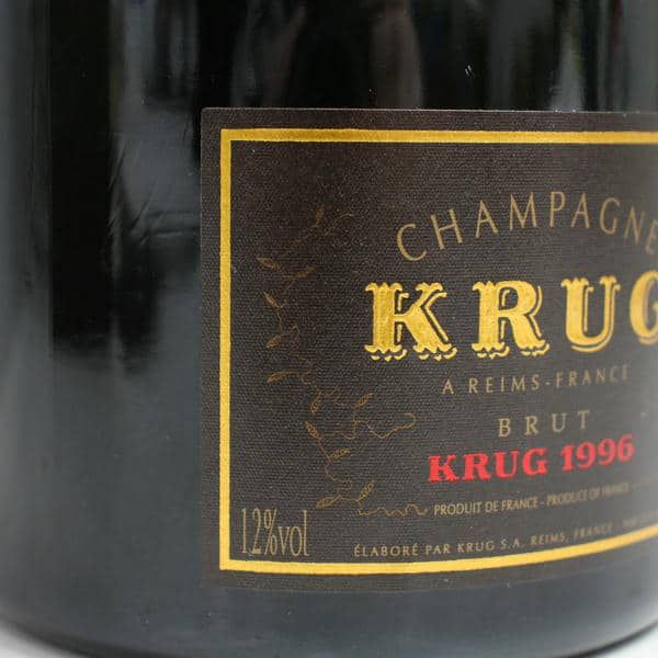 KRUG 1996年 ブリュット 750ml 箱破損 - メルカリ