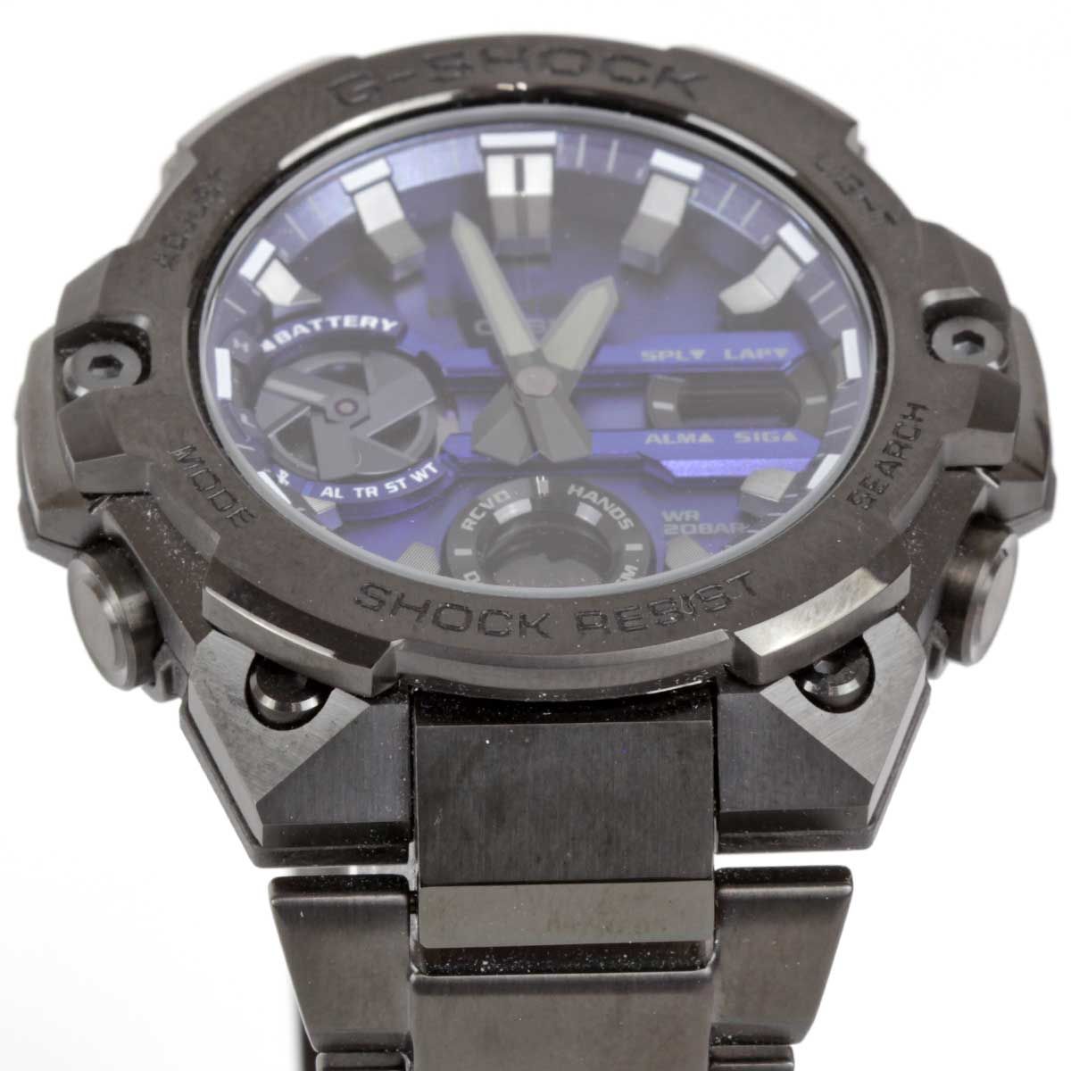 美品『USED』 CASIO G-SHOCK 5657 GST-B400BD 腕時計 ソーラー メンズ  