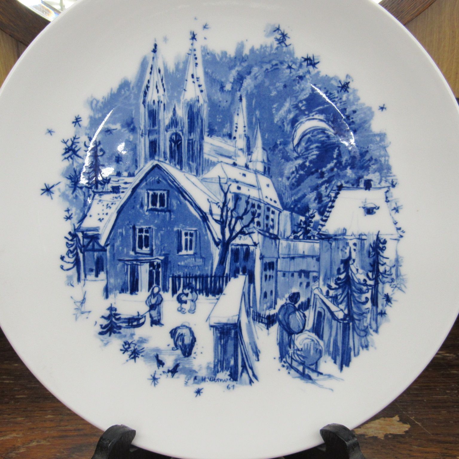 MEISSEN マイセン　1961年　イヤープレート MEISSEN マイセン イヤープレート 1961年 マイセン Meissen meisen