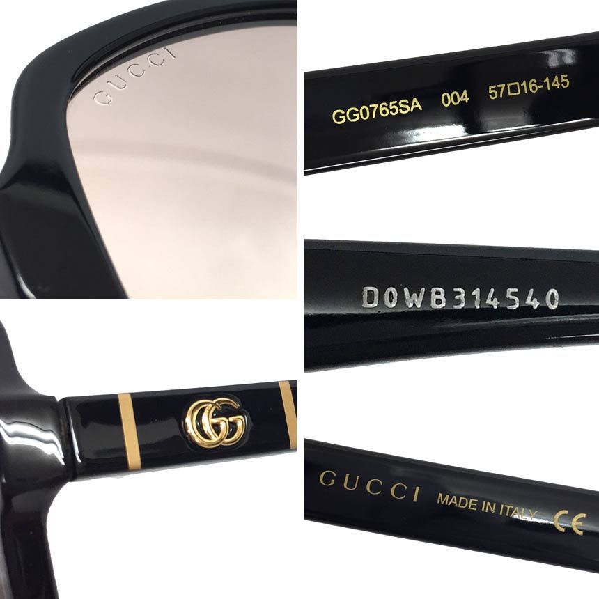 新品未使用 GUCCI グッチ レディース サングラス GG0765AA 004 セール GUCCI グッチ アレッサンドロ・ミケーレデザイン