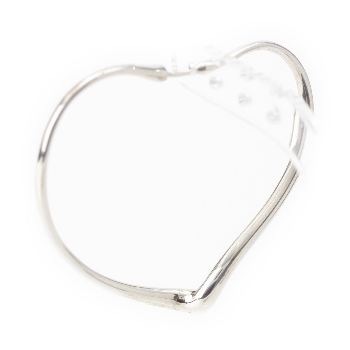 ティファニー オープンハートフープピアス スモール S スターリング