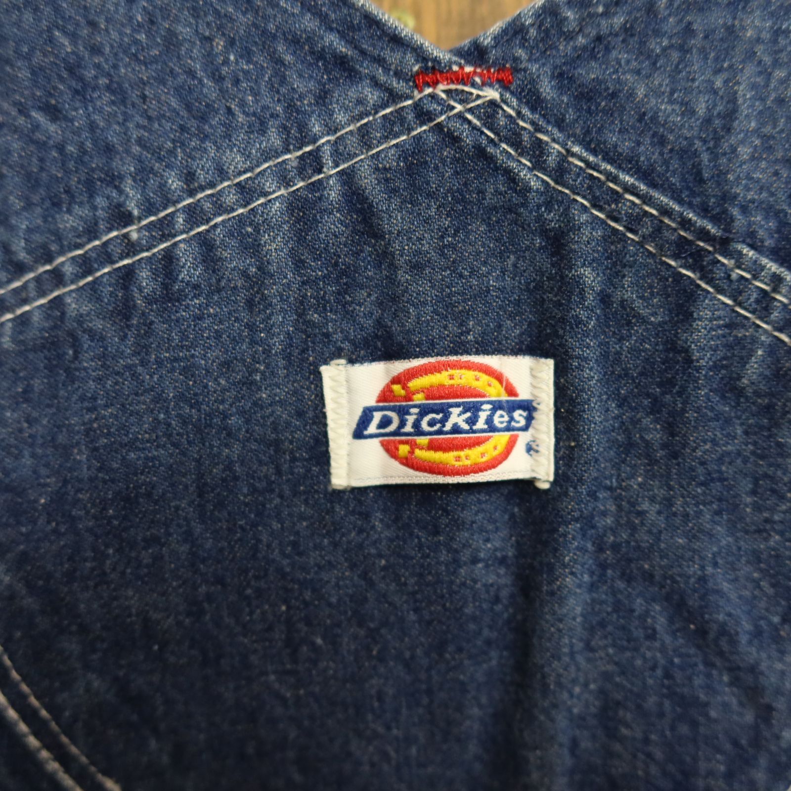 80s Vintage US古着☆Dickies ディッキーズ オーバーオール 白
