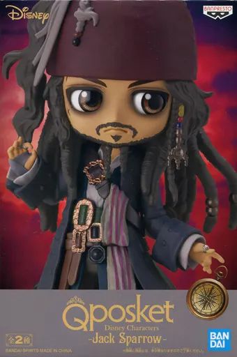 Qposket ジャックスパロウ フィギュア ノーマルカラー FIG]ジャック・スパロウ(衣装明るい) Q posket Disney