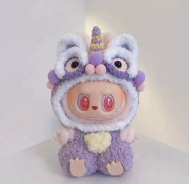 新品2点セット 獅子 labubuラブブぬいぐるみ服17cm着せ替え着ぐる 新品2点セット 獅子 labubuラブブぬいぐるみ服17cm着せ替え
