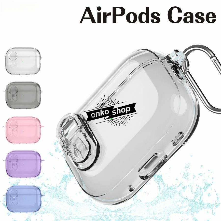 AirPodsケース ロック 透明 AirPods4 ケース airpods pro 第2