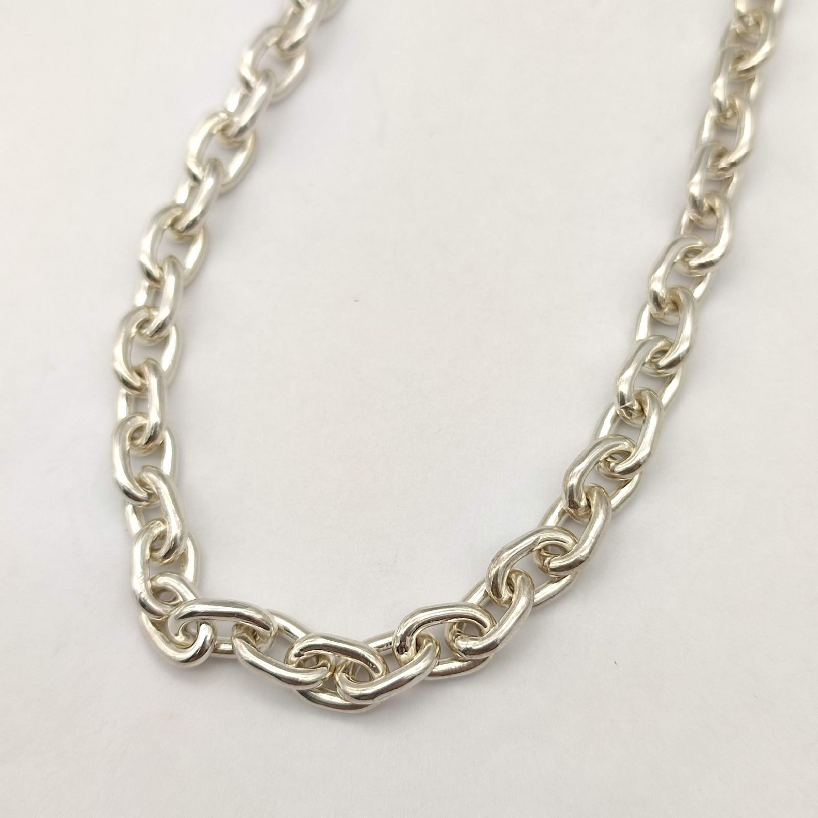 超美品】オーバル チェーンネックレス メキシカンジュエリー 