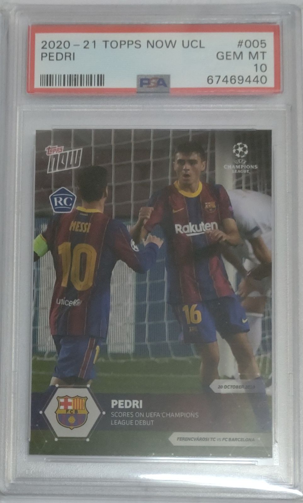 topps merlin Pedri 40/99 ペドリ バルセロナ - その他