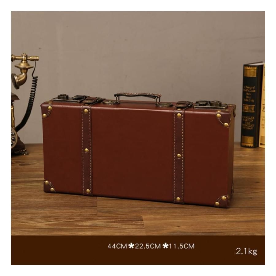 木製　レトロ　トランクケース Amazon | 木製収納箱 トランクケース 木製スーツケース レトロ