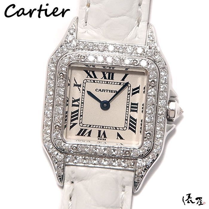 金無垢】カルティエ パンテール SM ダイヤベゼル 極美品 18K 750 ヴィンテージ レディース Cartier 時計 腕時計 中古【送料無料】  - メルカリ