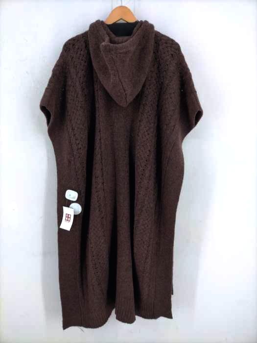 リトルスージー little suzie Hoodie Knit Poncho レディース ONE SIZE - メルカリ