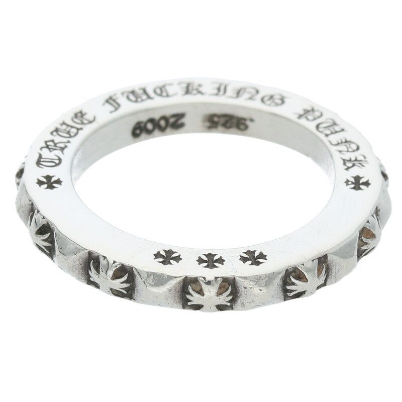正規品　クロムハーツリング　シルバー25　トゥルーファッキンパンク15号 CHROME HEARTS クロムハーツ 22K YG TFP PNK BIG トゥルー