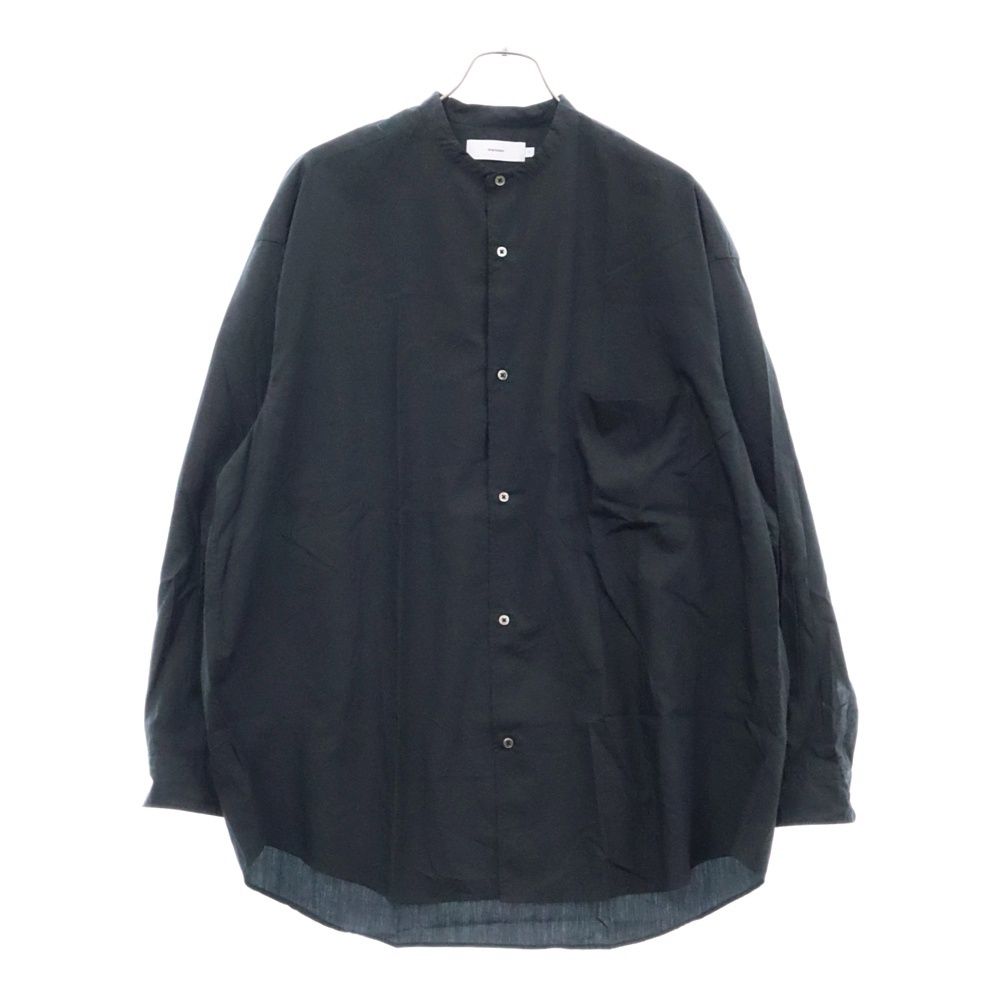 グラフペーパー ファインウールトロピカルオーバーサイズバンドカラー