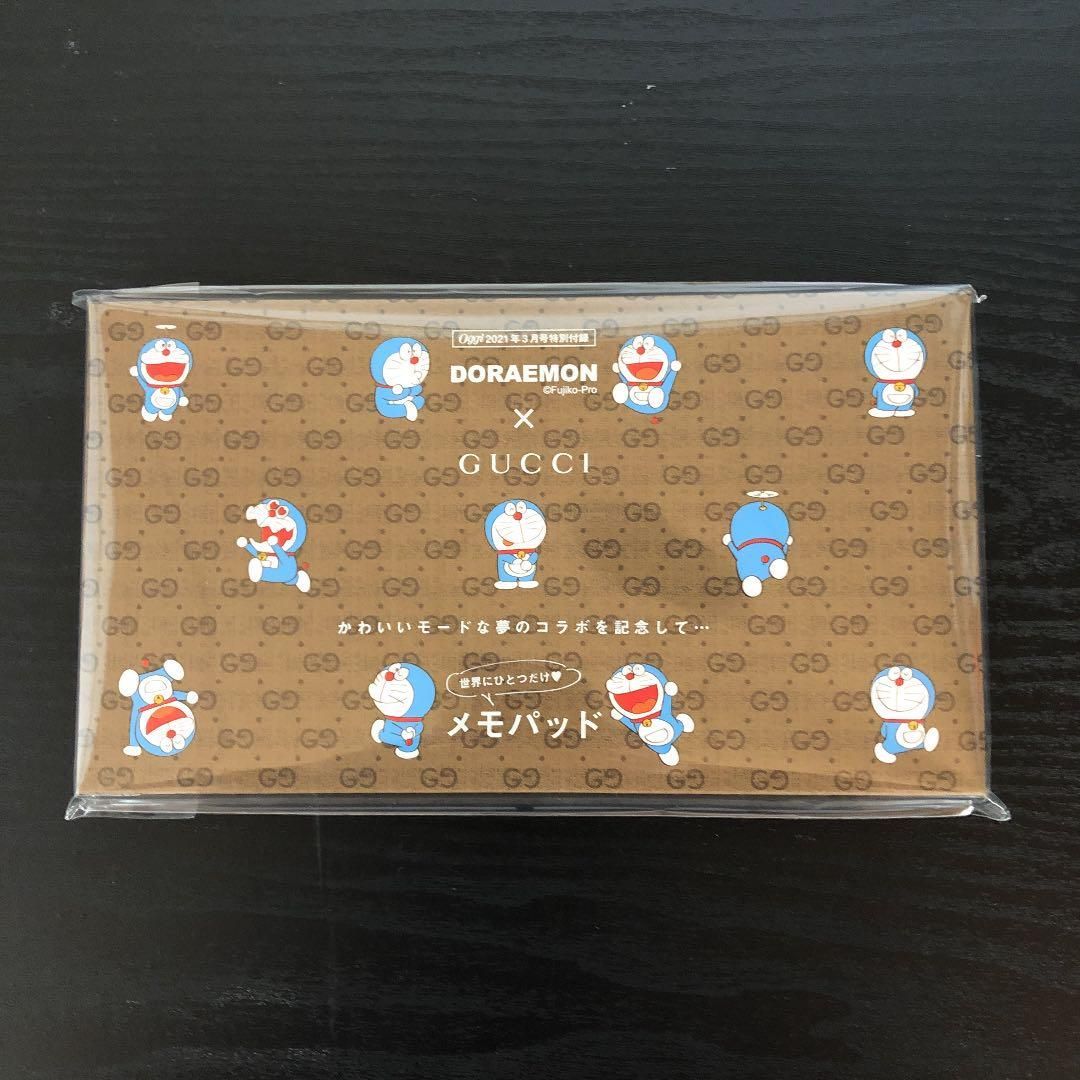 オッジ付録 ドラえもんとGUCCIコラボ メモパッド - メルカリ