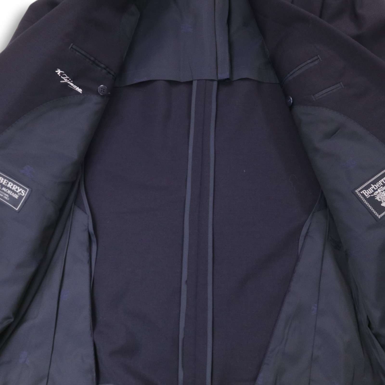 な*の様 美品　90s 英国 バーバリー 紺ブレ ダブル テーラードジャケット な*の様 美品 90s 英国 バーバリー 紺ブレ ダブル テーラード