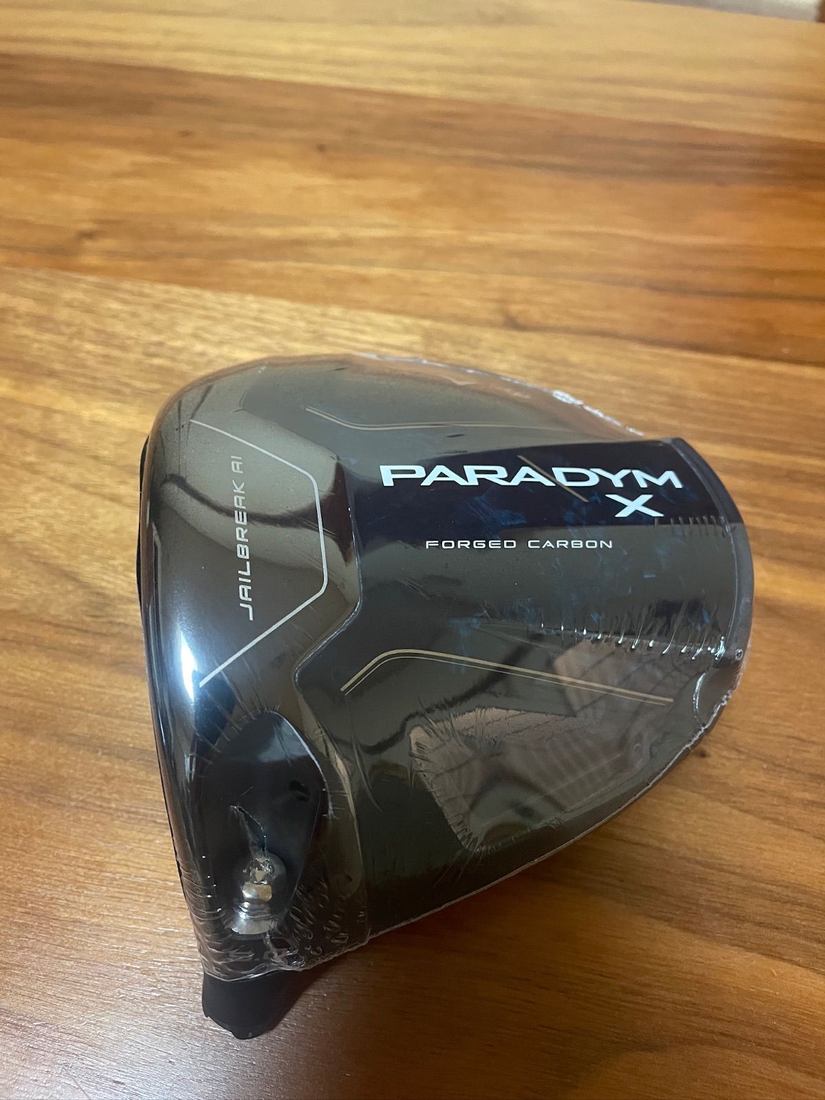 左 キャロウェイ パラダイム X PARADYM ドライバー 9.0°ヘッドのみ 左 キャロウェイ パラダイム X PARADYM ドライバー 9.0° ヘッド