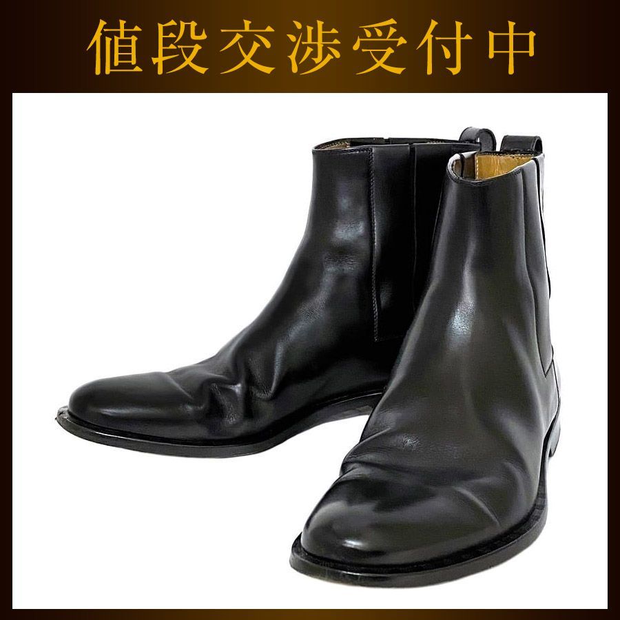 ルイ ヴィトン サイドゴア ブーツ ブラック 美品 メンズ 25.0cm - メルカリ