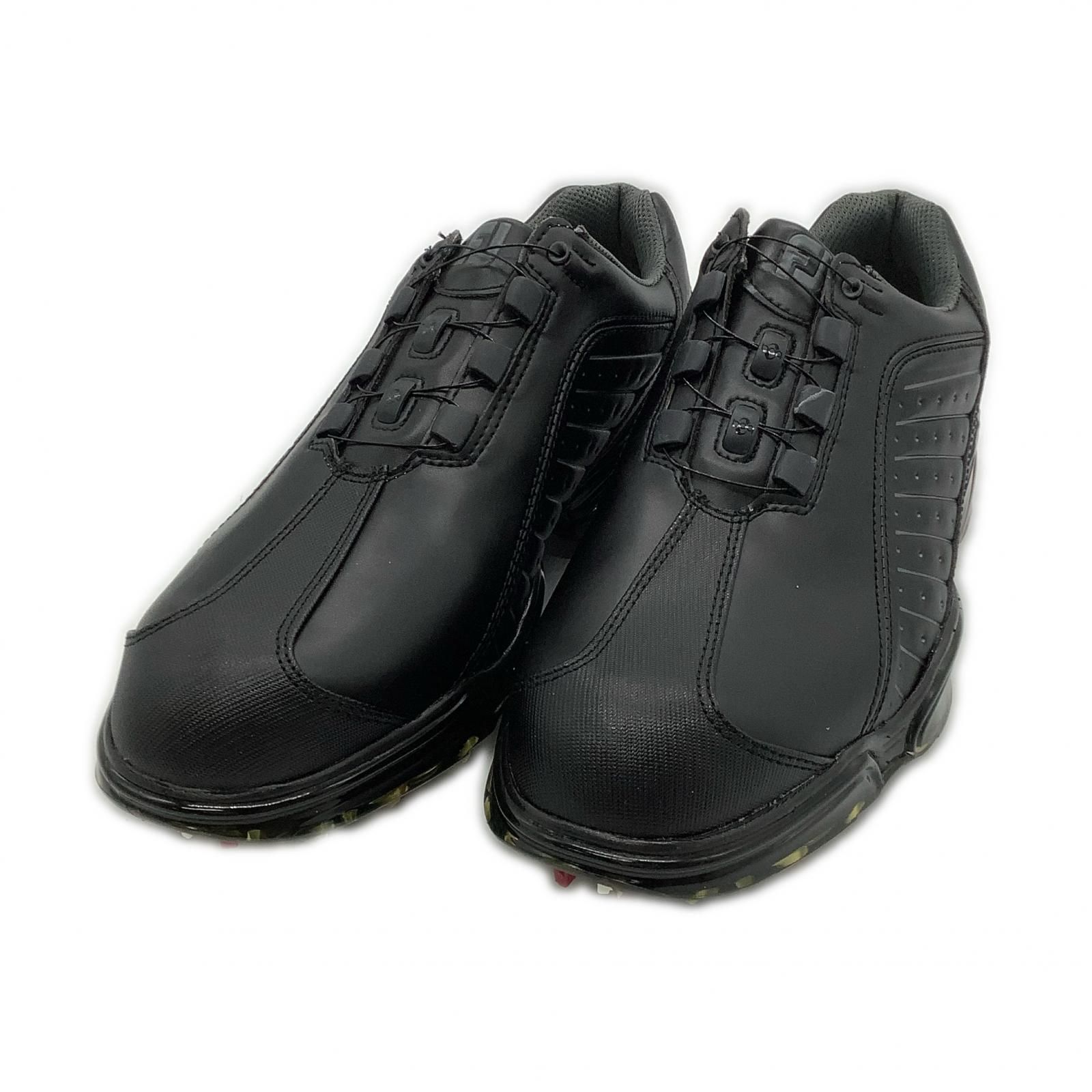 フットジョイ FootJoy ゴルフシューズ 27cm ブラック フレックスゾーン ボア BOA シンプル 53235J
