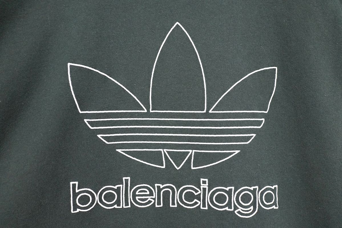 BALENCIAGA adidas バレンシアガ アディダス T-shirt logo ロゴ